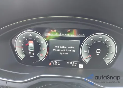 2025 Audi A4 Premium Plus 45 Tfsi S Line Quattro S Tronic из США, поврежденный, VIN WAUEAAF45SA001951